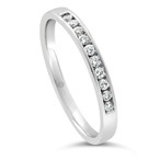 Half-Eternity women’s  wedding ring