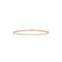 18k yellow gold 2.0 carat  round cut diamond tennis bracelet Photos & images