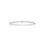 18k white gold 2.0 carat round cut diamond tennis bracelet Photos & images