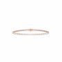 18k rose gold 2.0 carat  round cut diamond tennis bracelet Photos & images