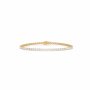 18k yellow gold 20 carat round cut diamond tennis bracelet Photos & images